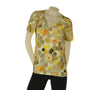 T-SHIRT DONNA GAIA B. MANICA CORTA FANTASIA GIROCOLLO VISCOSA ELASTICIZZATA ART. 299G3