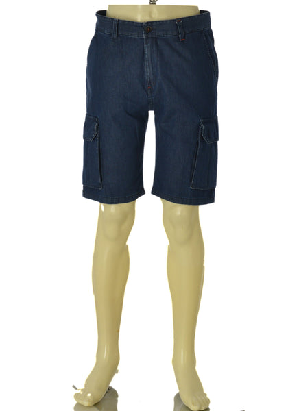 BERMUDA JEANS X-CAPE TASCHE TASCONI ELASTICIZZATO BOTTONE E CERNIERA ART. J1
