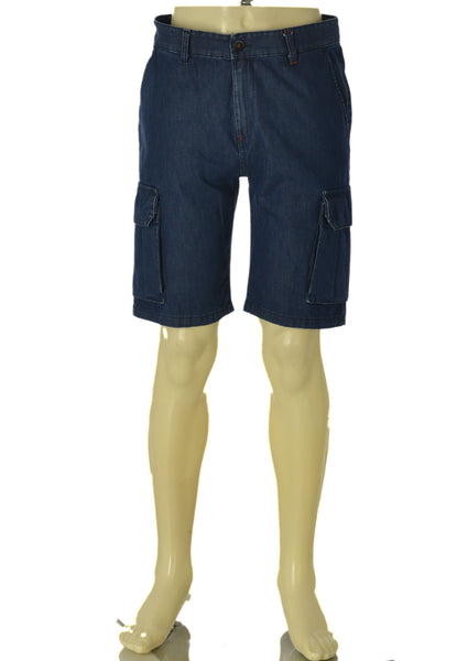 BERMUDA JEANS X-CAPE TASCHE TASCONI ELASTICIZZATO BOTTONE E CERNIERA ART. J1