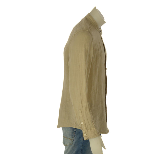 CAMICIA UOMO X-CAPE MANICA LUNGA COREANA SLIM LINO ART. MYAKE