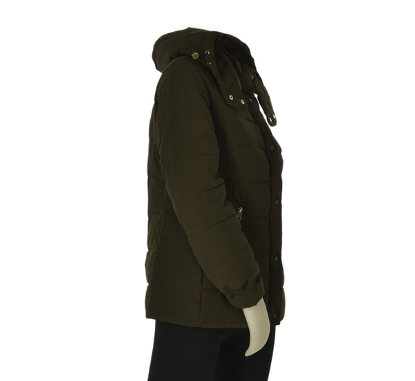 GIACCONE DONNA TALENTI TRAPUNTATO CAPPUCCIO ZIP BOTTONI ART. TB127