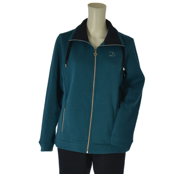 TUTA DONNA F.LLI CAMPAGNOLO FELPATA ZIP ELASTICO TASCHE ART. 8Q76546