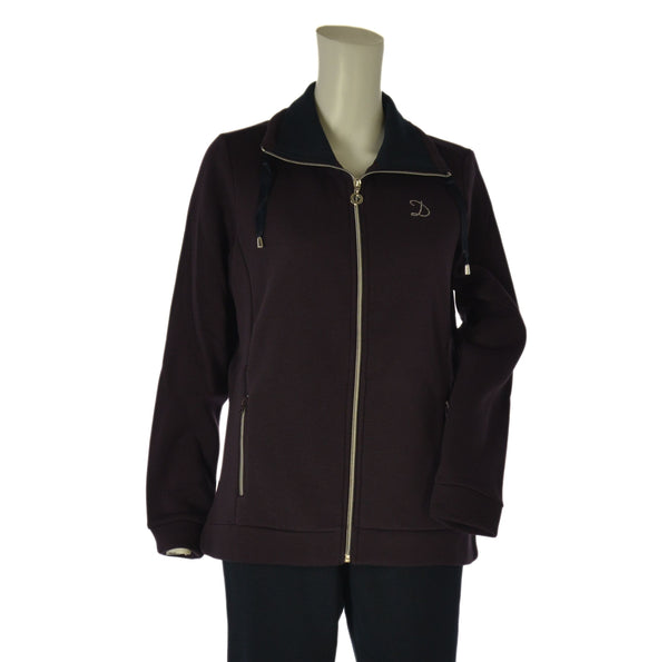 TUTA DONNA F.LLI CAMPAGNOLO FELPATA ZIP ELASTICO TASCHE ART. 8Q76546