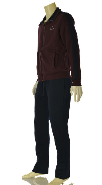 TUTA UOMO F.LLI CAMPAGNOLO FELPATA PANTALONE ELASTICO TASCHE FELPA ZIP TASCHE ART. 8Q77562