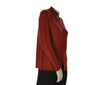 MAGLIONE DONNA MAGLIFICIO DI NIBIONNO PURA LANA TRECCE PERLINE LUPETTO ART. B315663
