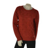 MAGLIONE DONNA MAGLIFICIO DI NIBIONNO GIROCOLLO LAVORATO PURA LANA ART. B315650