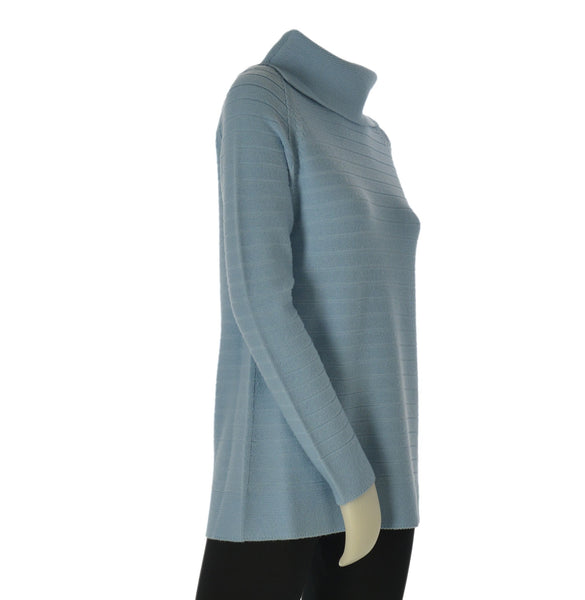MAGLIONE DONNA MAGLIFICIO DI NIBIONNO PURA LANA COLLO BARCHETTA ART. B315607
