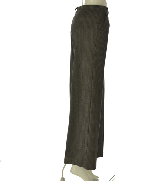 PANTALONI DONNA GRIFFAI PALAZZO GESSATO TASCHE BOTTONE CERNIERA PASSANTI ELASTICIZZATO ART. 5950
