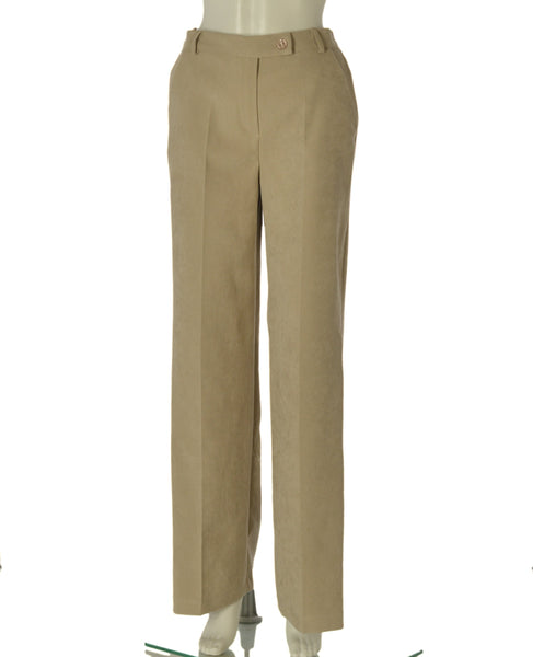 PANTALONE DONNA GRIFFAI PALAZZO TASCHE ELASTICO BOTTONE CERNIERA ART. 5985