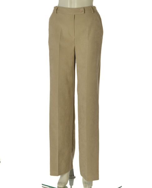 PANTALONE DONNA GRIFFAI PALAZZO TASCHE ELASTICO BOTTONE CERNIERA ART. 5985