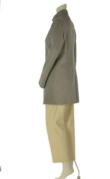 CAPPOTTO DONNA GRIFFAI COLLO PISTAGNA BOTTONI CLIP SPACCO TASCHE ART. 6052
