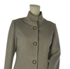 CAPPOTTO DONNA GRIFFAI COLLO PISTAGNA BOTTONI CLIP SPACCO TASCHE ART. 6052