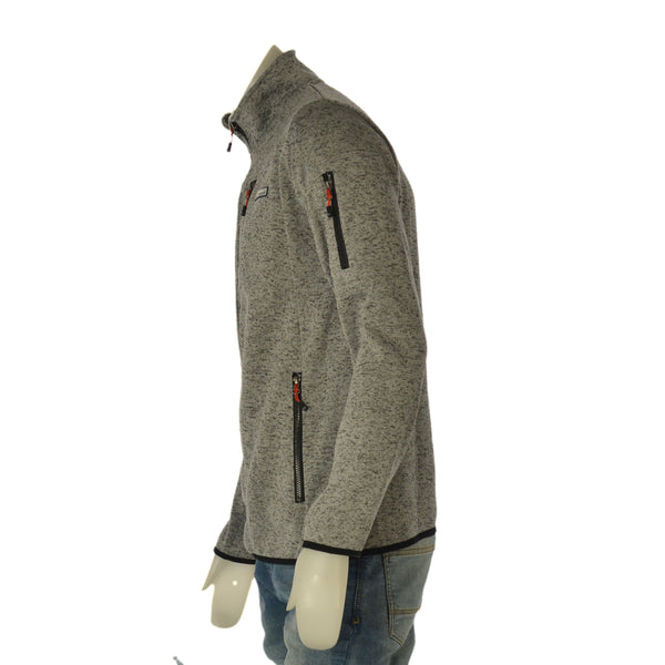 FELPA UOMO NORWAY FULL ZIP TASCHE E TASCHINO FELPATA ART. 849348
