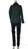 TUTA DONNA F.LLI CAMPAGNOLO FELPATA PANTALONE TASCHE ELASTICO FELPA FULL ZIP TASCHE ART. 8Q76551