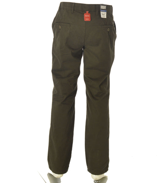 PANTALONI UOMO ZIP GANCIO TASCHE LAVORATO REGULAR FIT MARCA LUIGI MORINI ART.39-4281