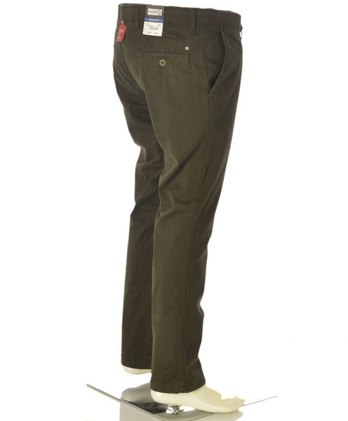 PANTALONI UOMO ZIP GANCIO TASCHE LAVORATO REGULAR FIT MARCA LUIGI MORINI ART.39-4281