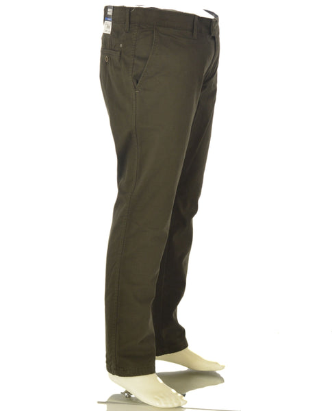 PANTALONI UOMO ZIP GANCIO TASCHE LAVORATO REGULAR FIT MARCA LUIGI MORINI ART.39-4281