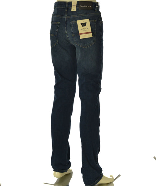 JEANS UOMO WAMPUM CINQUE TASCHE VITA ALTA ELASTICIZZATO ART. 11904 1/59