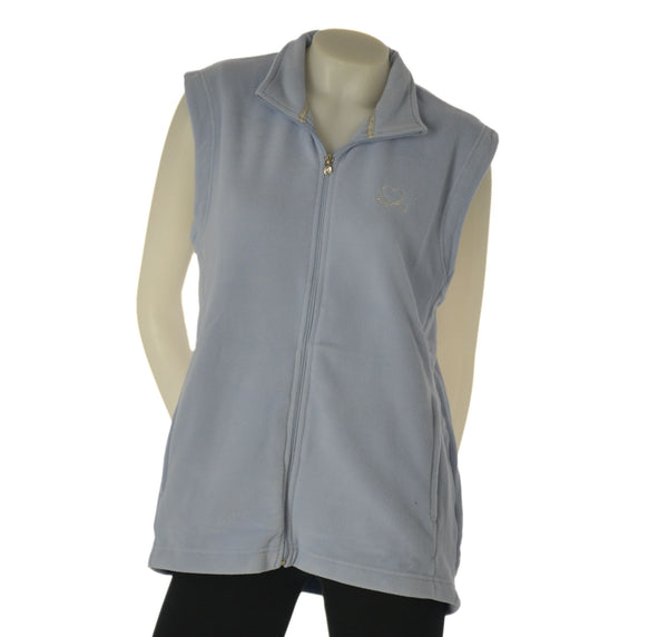 GILET DONNA CUORE A CUORE PILE FULL ZIP TAGLI COMODE TASCHE ART. PY0061