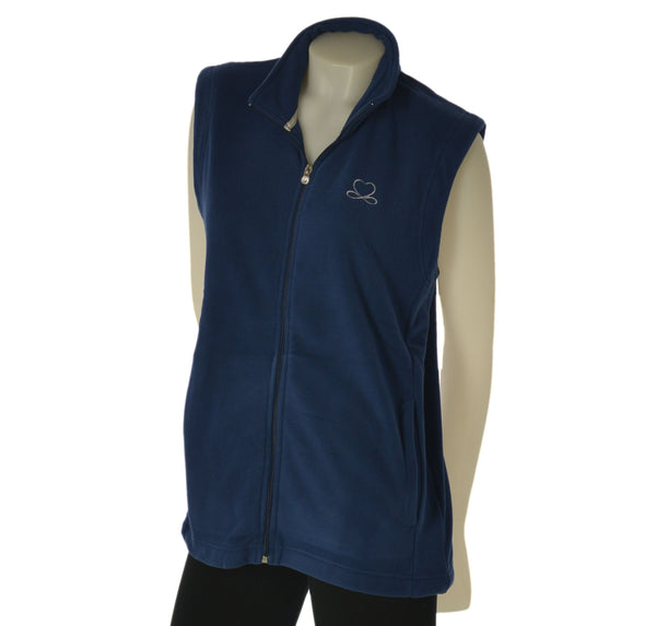 GILET DONNA CUORE A CUORE PILE FULL ZIP TAGLI COMODE TASCHE ART. PY0061