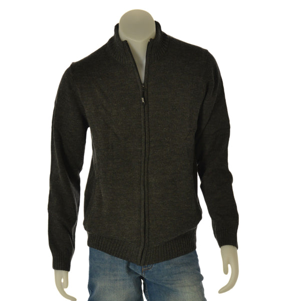 MAGLIONE UOMO BASILE COLLO ALTO FULL ZIP TASCHE ART. BE0230