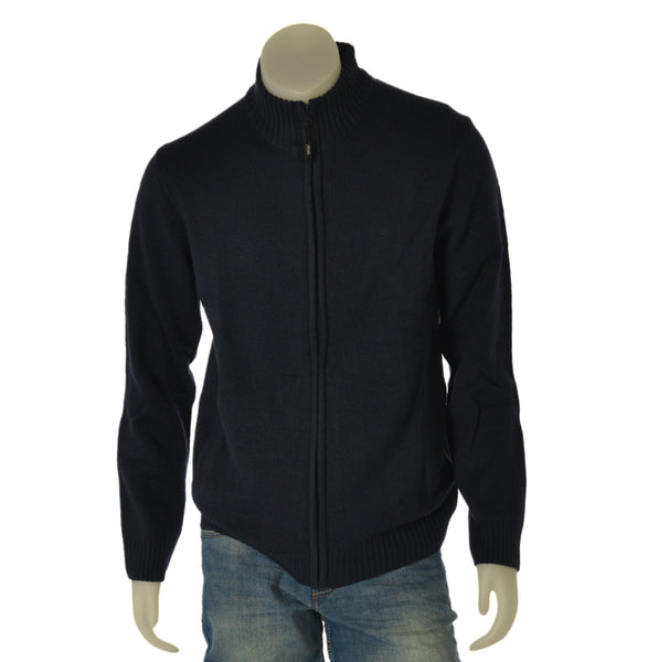 MAGLIONE UOMO BASILE COLLO ALTO FULL ZIP TASCHE ART. BE0230