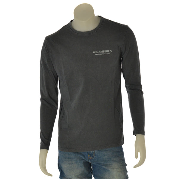 MAGLIA UOMO LOSAN MANICA LUNGA GIROCOLLO STAMPE COTONE ART. LMNAP0103 25054