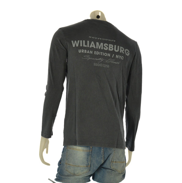 MAGLIA UOMO LOSAN MANICA LUNGA GIROCOLLO STAMPE COTONE ART. LMNAP0103 25054
