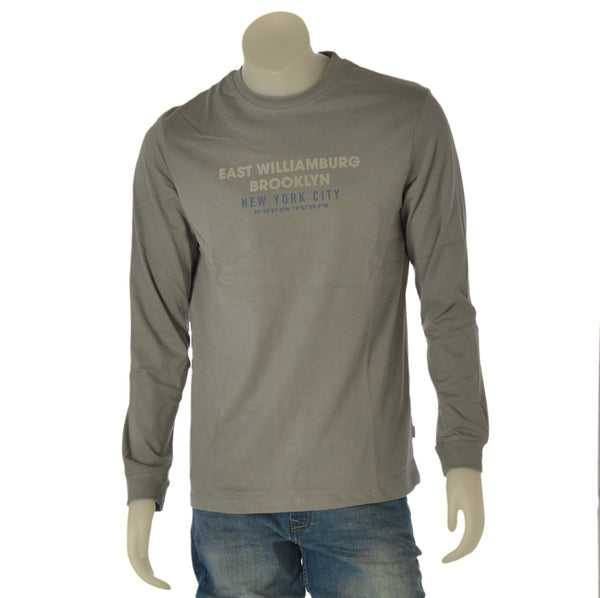 MAGLIA UOMO LOSAN MANICA LUNGA GIROCOLLO POLSINI CALDO COTONE STAMPA ART. LMNAP0103 25055