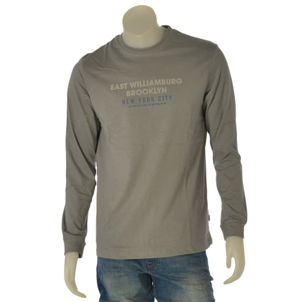 MAGLIA UOMO LOSAN MANICA LUNGA GIROCOLLO POLSINI CALDO COTONE STAMPA ART. LMNAP0103 25055