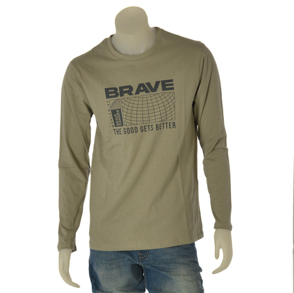 MAGLIA UOMO LOSAN GIROCOLLO MANICA LUNGA STAMPA COTONE ART. LMNAP0103 25046