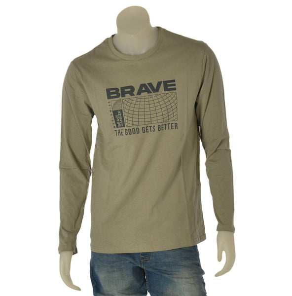 MAGLIA UOMO LOSAN GIROCOLLO MANICA LUNGA STAMPA COTONE ART. LMNAP0103 25046