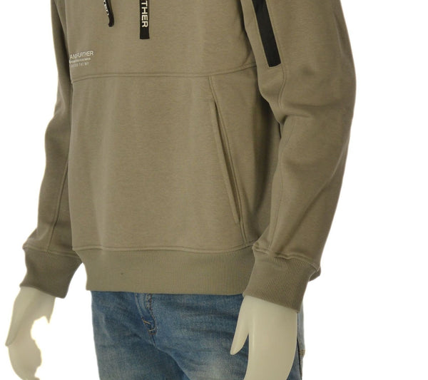 FELPA UOMO LOSAN FELPATA GIROCOLLO CAPPUCCIO TASCHE STAMPA ART. LMNAP0202 25029