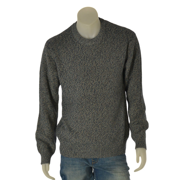 MAGLIONE UOMO LOSAN GIROCOLLO MELANGE A COSTE ART. LMNAP0202 25006