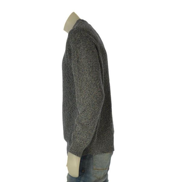 MAGLIONE UOMO LOSAN GIROCOLLO MELANGE A COSTE ART. LMNAP0202 25006