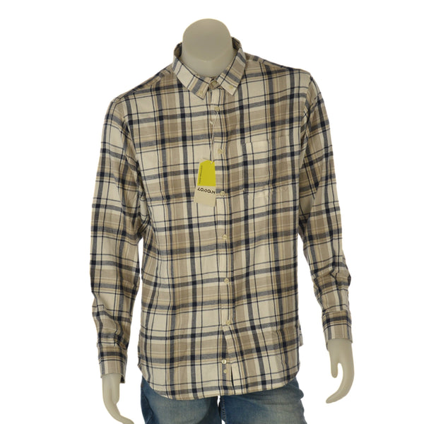 CAMICIA UOMO LOSAN FLANELLA A QUADRI BUTTON DOWN ART. LMNAP0102 25090
