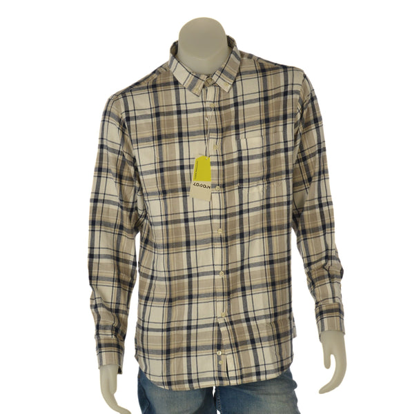CAMICIA UOMO LOSAN FLANELLA A QUADRI BUTTON DOWN ART. LMNAP0102 25090