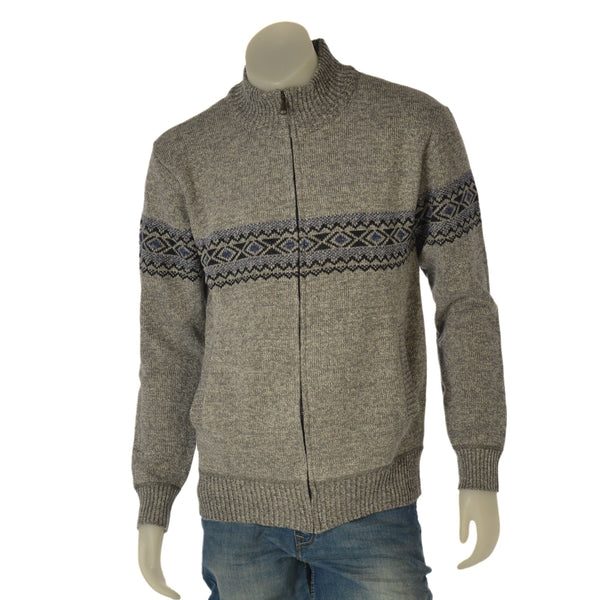 MAGLIONE UOMO HENRY BARROWS FULL ZIP INTERNO IN PILE TASCHE ART. MUW095