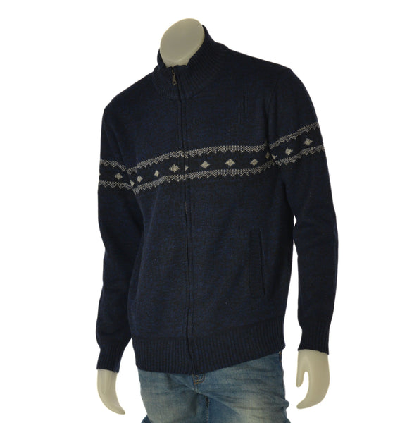 MAGLIONE UOMO HENRY BARROWS FULL ZIP INTERNO IN PILE TASCHE ART. MUW095