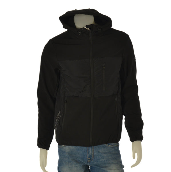 GIUBBETTO UOMO LOSAN CAPPUCCIO ZIP TASCHE TECNICO PILE ART. LMNAP0302 25006