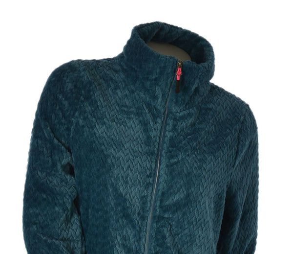 PILE DONNA CUORE A CUORE FULL ZIP TASCHE TESSUTO OPERATO ART. PD0270