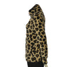 PILE DONNA CUORE A CUORE FULL ZIP TASCHE STAMPA ANIMALIER ART. PD0176