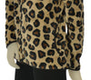 PILE DONNA CUORE A CUORE FULL ZIP TASCHE STAMPA ANIMALIER ART. PD0176