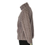 PILE DONNA CUORE A CUORE FULL ZIP TASCHE LAVORAZIONE PIED DE COQUE ART. PD0247