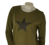 MAGLIA DONNA LOSAN MANICA LUNGA GIROCOLLO STAMPA COTONE ART. LWMAP0105 25047