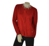 CARDIGAN DONNA COVERI GIROCOLLO BOTTONI STRASS ART. DC1241
