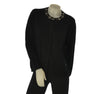 CARDIGAN DONNA COVERI GIROCOLLO BOTTONI STRASS ART. DC1241