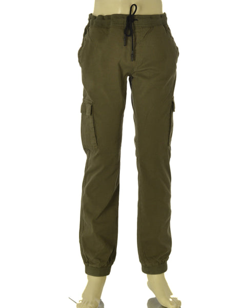 PANTALONE UOMO LOSAN CARGO TASCHE TASCONI POLSINI ELASTICO ART. LMNAP0402 25022