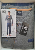 PIGIAMA UOMO RAGAZZO TERMO COTONE SERAFINO SCOZZESE QUADRI MARCA ENRICO COVERI ART. EP2188