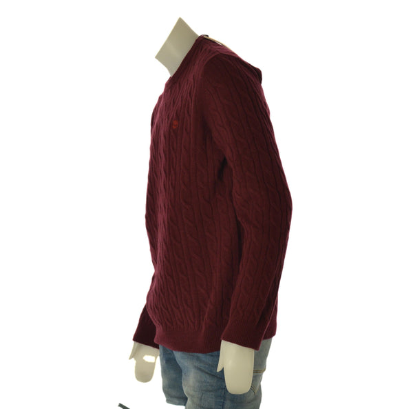 MAGLIONE UOMO TIMBERLAND GIROCOLLO TRECCE LANA ART. TB0A2CEQ